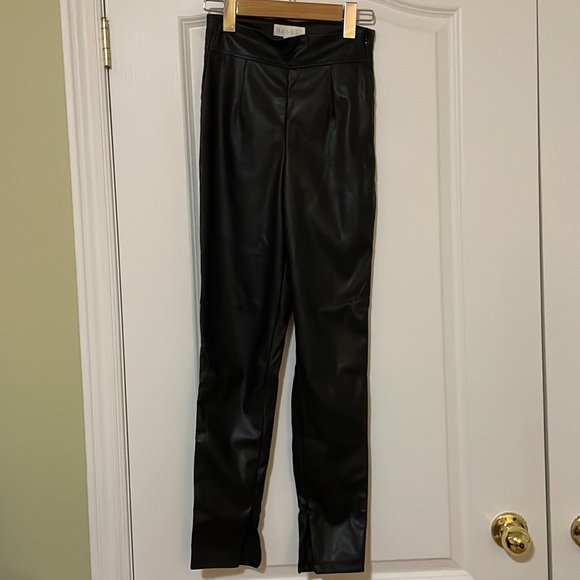 Meshki Leatherette Pants - Picture 3 of 7
